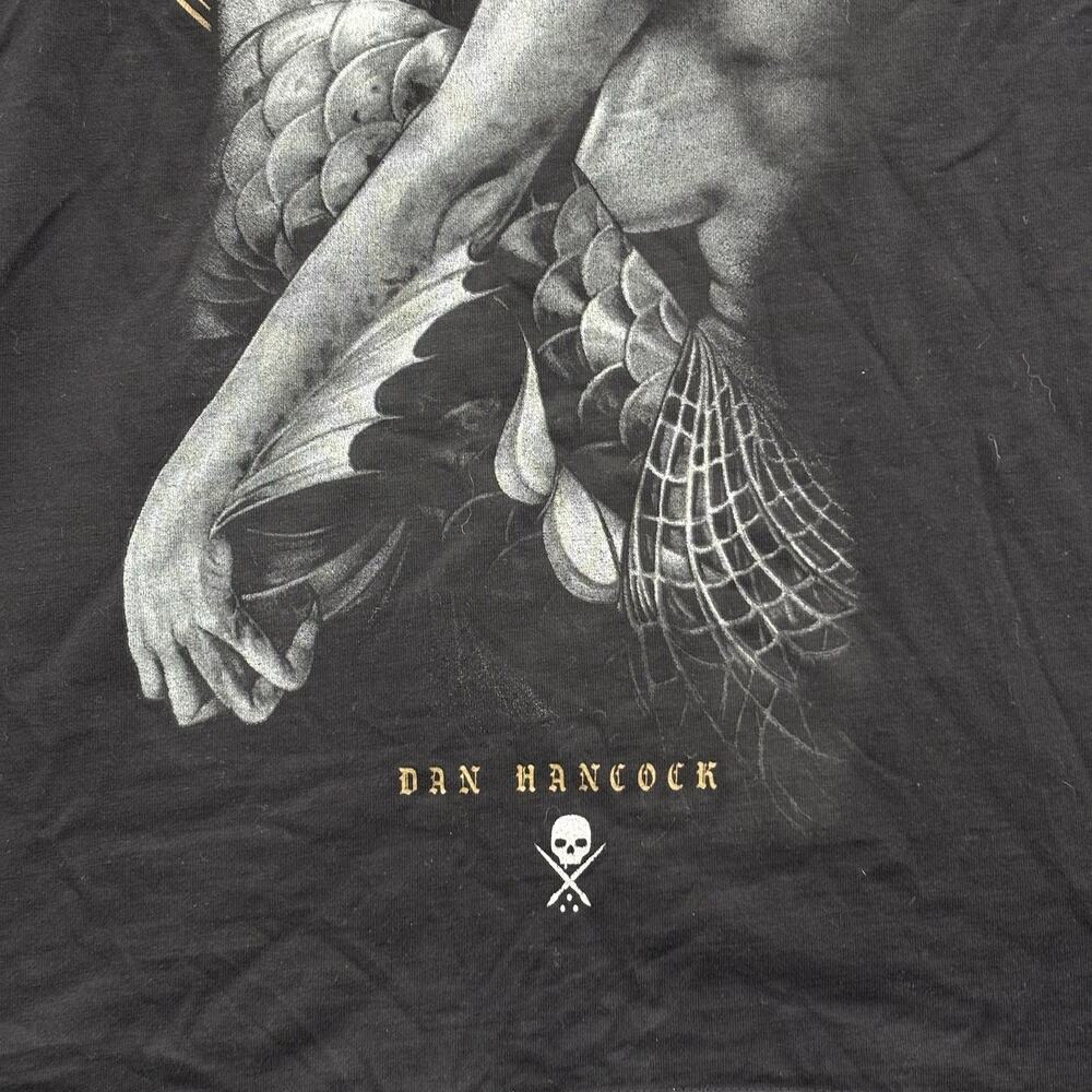 Sullen Art Co Shirt Mermaid Siren Dan Hancock Tattoo Graphic Tee Mens M Buckle - Picture 4 of 6